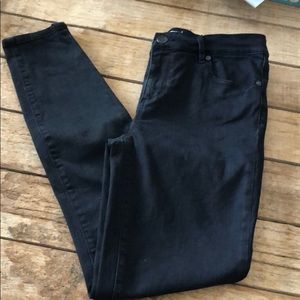 Loft size 6 black jean leggings